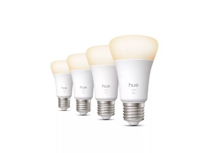 Philips Hue W 810 A60 4P EU, E27, Warm to cool white light, Bluetooth, Zigbee