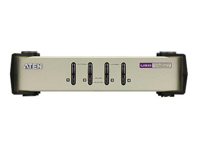 Aten 4-Port PS/2-USB VGA KVM Switch, Aten, 4-Port PS/2-USB VGA KVM Switch