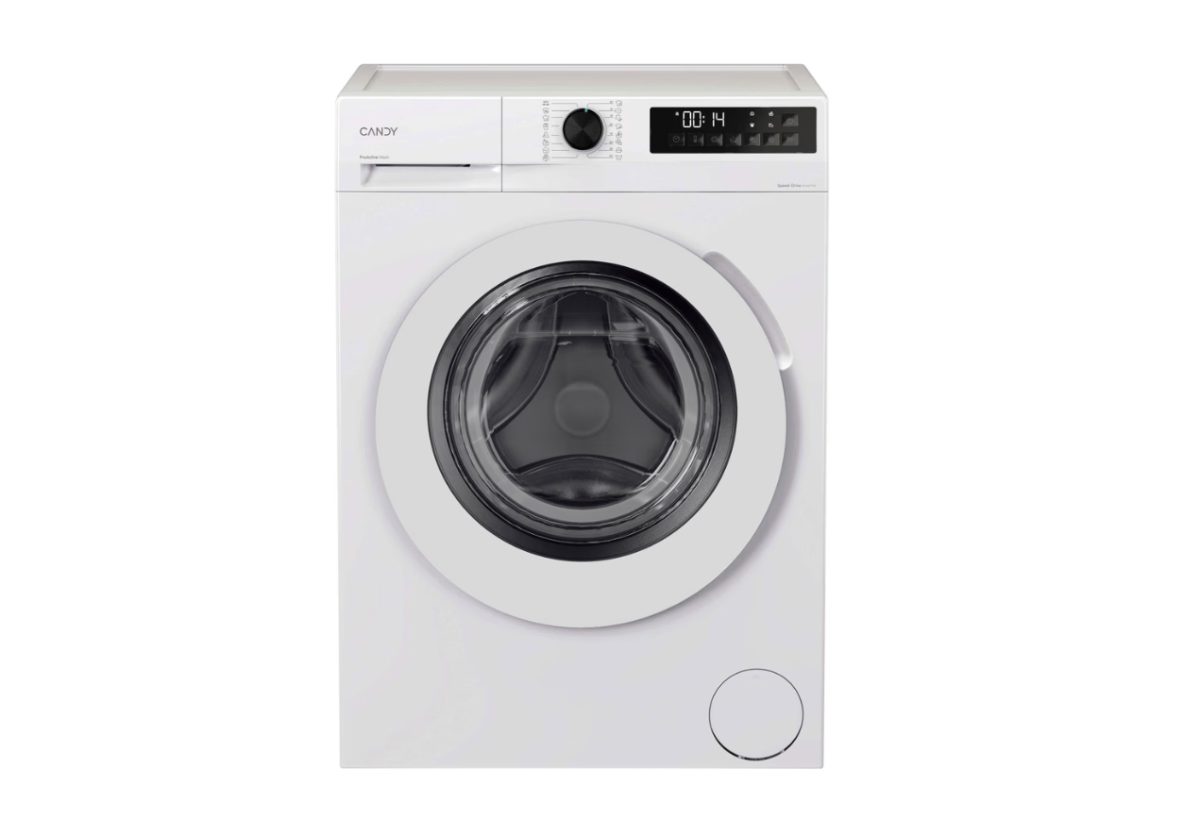 Washing machine, GD 06SS6-S, Energy efficiency class A, Front loading, Washing capacity 6 kg, 1000 RPM, Depth 42 cm, Width 60 cm, Display, LED, Steam function, White