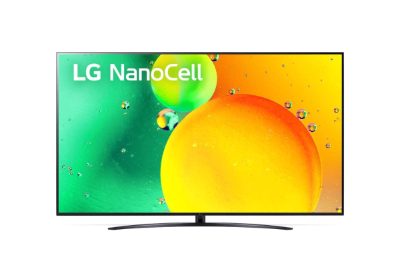 TV Set, LG, 55", 4K/Smart, 3840x2160, Wireless LAN, Bluetooth, webOS, 55NANO763QA