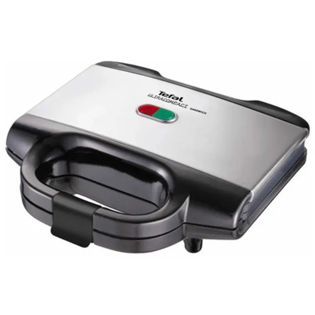 TEFAL sviestmaižu tosteris Ultracompact, melna/sudraba