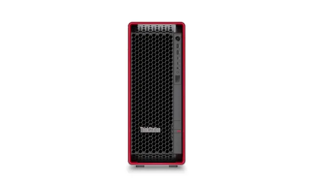 Lenovo ThinkStation | P8 | Desktop | Tower | AMD Ryzen Threadripper PRO | 7945WX | Internal memory 64 GB | RDIMM DDR5 | 1000 GB | No Optical drive | Keyboard language English | Windows 11 Pro | Warranty 36 month(s)