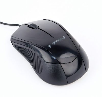 MUS-3B-02, Optical mouse, Black