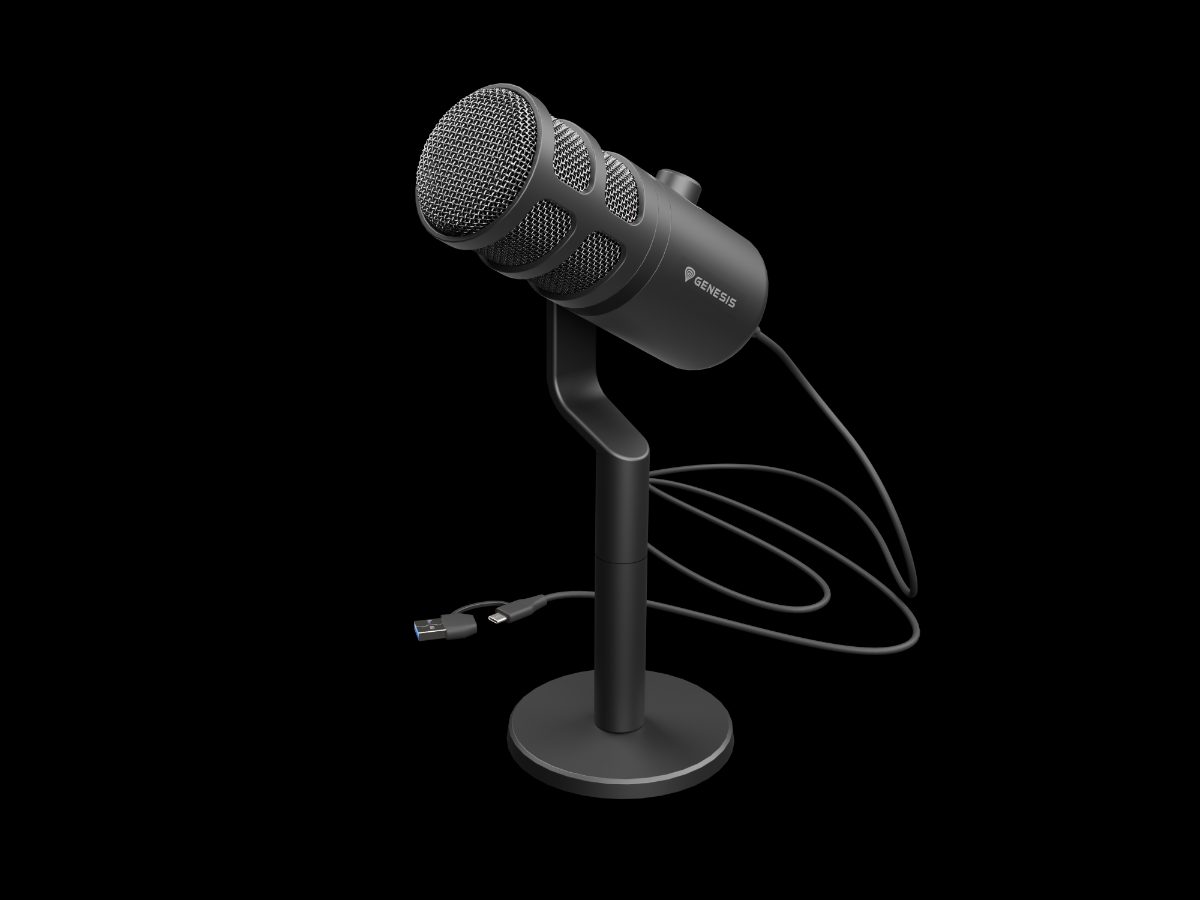 Dynamic Microphone, Radium 350D, Black