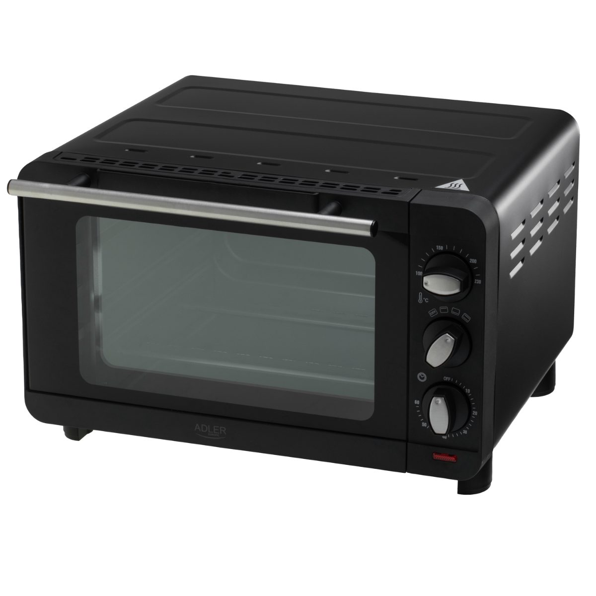 Adler Electric oven, AD 6029, 14 L, 1200 W, Black