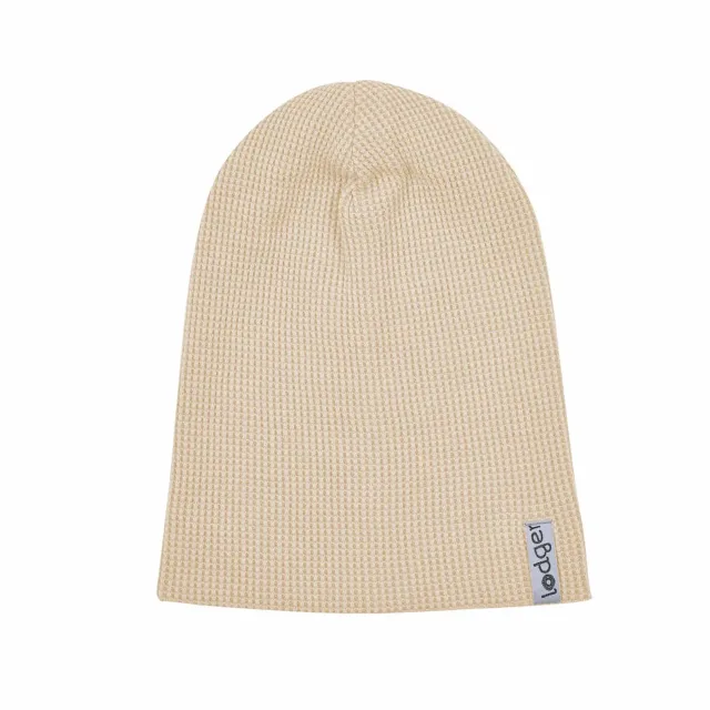 Lodger Beanie Ciumbelle bērnu cepurīte, Ivory, 6-12 mēn.