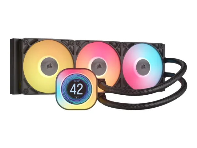 Corsair | Liquid CPU Cooler | iCUE LINK TITAN 360 RX LCD | Intel, AMD