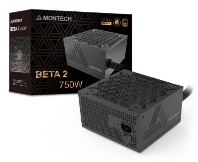 Power Supply, MONTECH, BETA 2, ATX, PC, 100 - 240 V, 750 W, BETA2750W