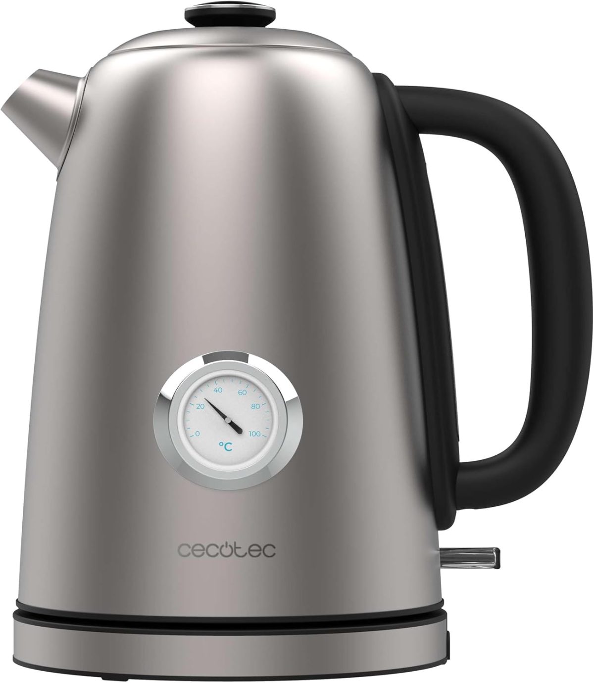 Cecotec Kettle, Thermosense 620 Vintage, Electric, 2200 W, 1.7 L, Stainless steel, 360° rotational base