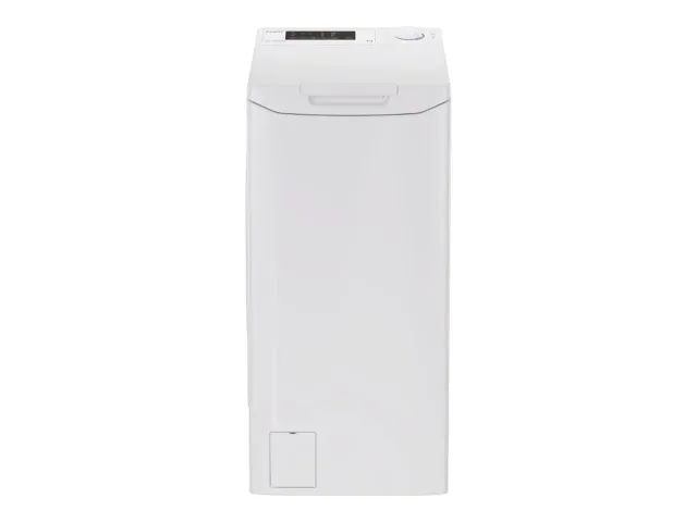 Candy Washing Machine | TCA283D2-S | Energy efficiency class D | Top loading | Washing capacity 8 kg | 1200 RPM | Depth 60 cm | Width 41 cm | Display | Digit | White