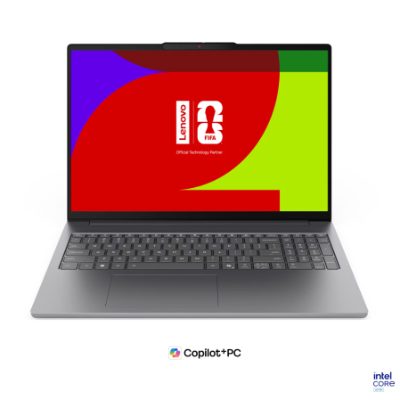 Lenovo IdeaPad Slim 5 16IPH11 Intel, Luna Grey, 16 ", OLED, 2.8K, 2880 x 1800 pixels, Glossy, Intel Core Ultra 7, 356H, 32 (2x16GB) GB, SODIMM DDR5, Solid-state drive capacity 1000 GB, Intel Graphics, Windows 11 Home, 802.11be, Bluetooth version 5.4, Keyboard language Nordic, Keyboard backlit, Warranty 24 month(s), Battery warranty 12 month(s)