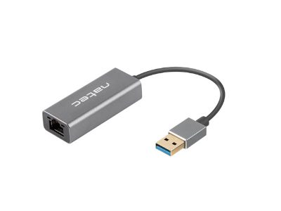 Natec Ethernet Adapter, Cricket USB 3.0, USB 3.0 to RJ45, Black, Natec, Ethernet Adapter Network Card, NNC-1924 Cricket USB 3.0