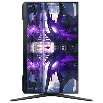LCD Monitor, SAMSUNG, S24AG320NU, 24", Gaming, Panel VA, 1920x1080, 16:9, 165Hz, 1 ms, Swivel, Pivot, Height adjustable, Tilt, Colour Black, LS24AG320NUXEN