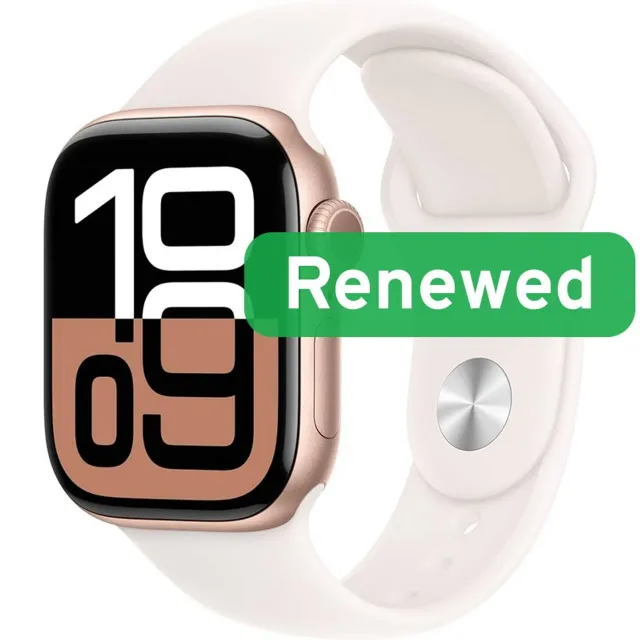Apple Renewed Grade B | Apple Watch Series 10 LTE 42mm LTE | Rose Gold