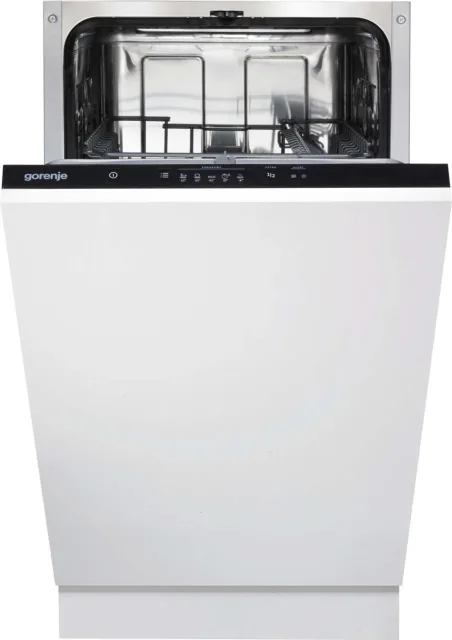 Gorenje Dishwasher | GV520E15 | Built-in | Width 44.8 cm | Number of place settings 9 | Number of programs 5 | Energy efficiency class E | Display