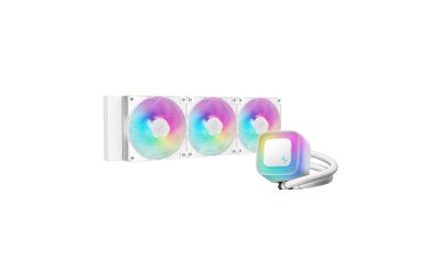 Deepcool CPU Liquid Cooler, LE360 WH V2, Intel, AMD