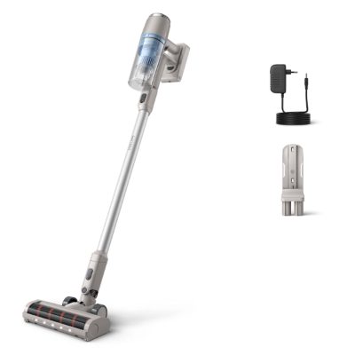 PHILIPS 2000 series bezvada spieķa tipa putekļsūcējs, cotton blue