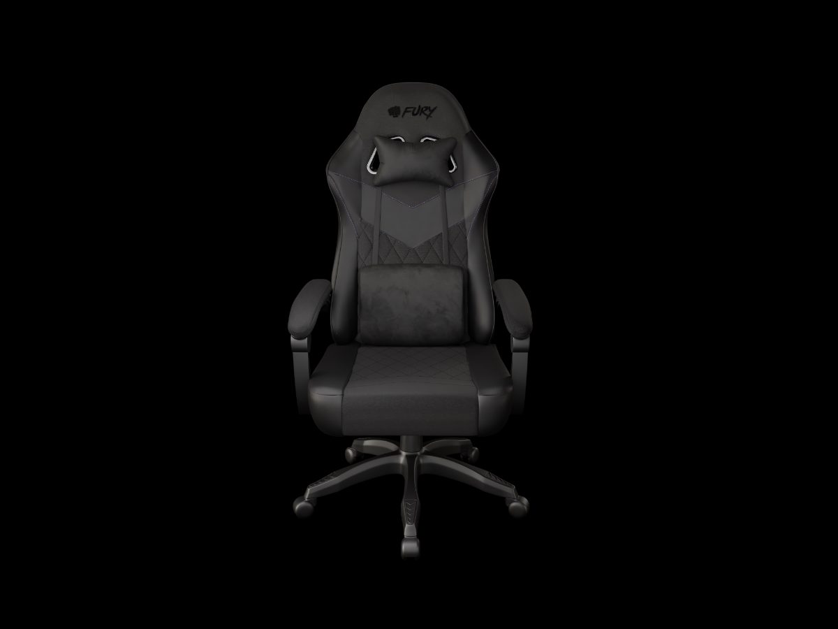Fury Shinai S2, Gaming Chair, Eco leather/Fabric/Nylon, Black