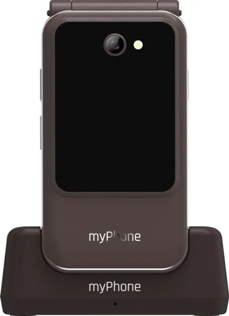 myPhone Harmony LTE Praline Collection | Brown | 2.8+1.44 " | IPS | 48 MB | 128 MB | Single SIM | MicroSD | 3G | Bluetooth | 5.1 | Main camera resolution 2 MP | 1300 mAh