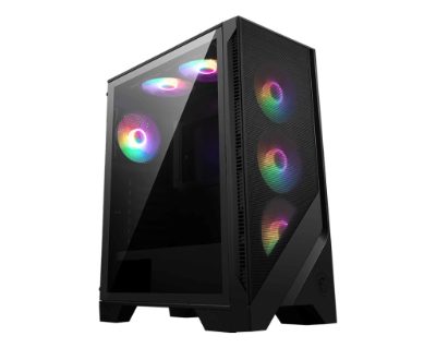 PC Case, MAG FORGE 120A AIRFLOW, Side window, Black, Mid-Tower, ATX
