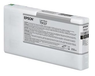 Epson T9137, Ink Cartridge, Light Black