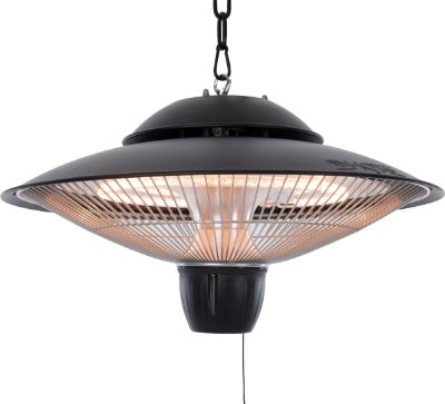 Heater, BAR-1500H, Barcelona Bright Hanging, Infrared, 1500 W, Black, IP24