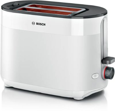 Bosch Compact Toaster, TAT2M121 MyMoment, Power 950 W, Number of slots 2, Housing material Plastic, White
