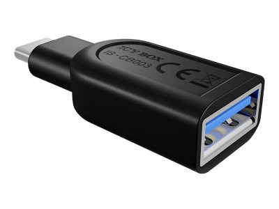 ICY BOX, Adapter for USB 3.0 Type-C plug to USB 3.0 Type-A interface, USB 3.0 C, USB 3.0 A