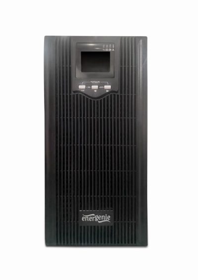 Pure sine wave UPS with LCD display and USB, 3 x Schuko + 3 x C13 outputs, EG-UPS-PS3000-02, 3000 VA, 2400 W
