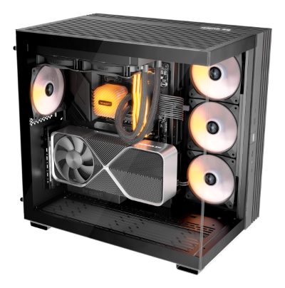 Case, BE QUIET, LIGHT BASE 600 DX, Tower, Case product features Transparent panel, ATX, MicroATX, MiniITX, Colour Black, BGW65
