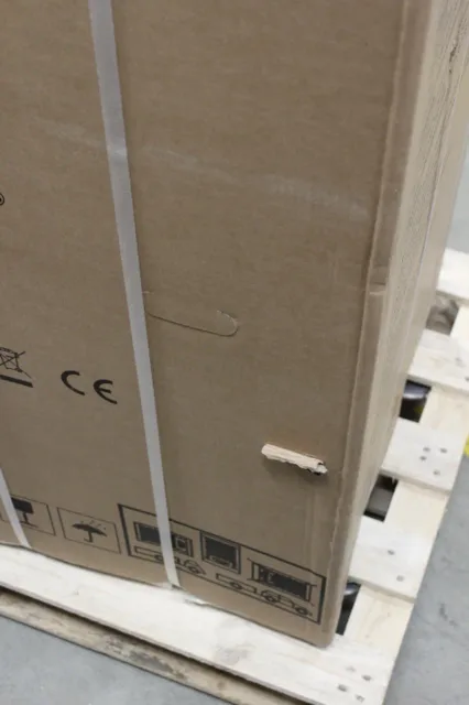 SALE OUT. Gorenje Refrigerator | N619EAXL4 | Energy efficiency class E | Free standing | Combi | Height 186 cm | No Frost system | Fridge net capacity 207 L | Freezer net capacity 97 L | Display | 39 dB | Grey | DAMAGED PACKAGING, DENT ON BACK, DENTED TOP EDGE, DENT ON THE SIDE