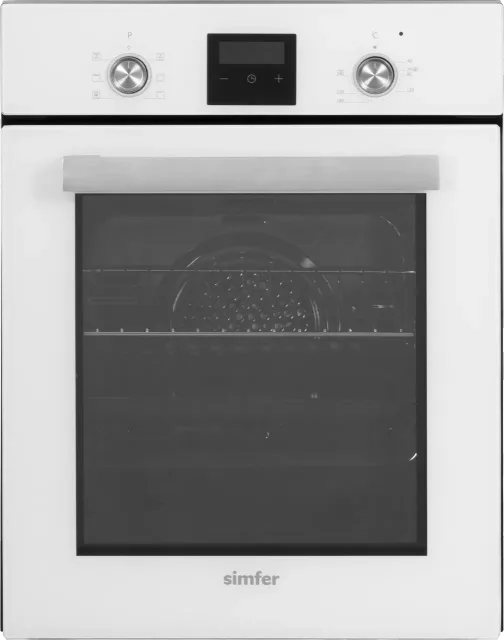 Simfer Oven | 4207DERBB.1 | 47 L | Multifunctional | Manual | Pop-up knobs | Height 59.5 cm | Width 45 cm | White