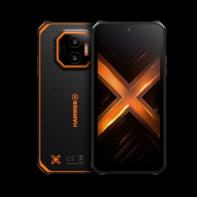 Energy X2, Black/Orange, 6.1 ", IPS, 1560 x 720 pixels, Mediatek, Dimensity 6300, Internal RAM 8 GB, 256 GB, microSD, Dual SIM, 4G, 5G, Main camera resolution 50 MP, Android, 15, 5000 mAh