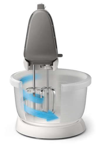 PHILIPS Viva Collection mikseris, 450 W (balts)