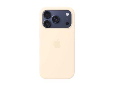 Apple iPhone 17 Pro Silicone Case with MagSafe – Vanilla, Apple