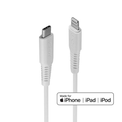CABLE USB-C TO LIGHTNING 2M/WHITE 31317 LINDY