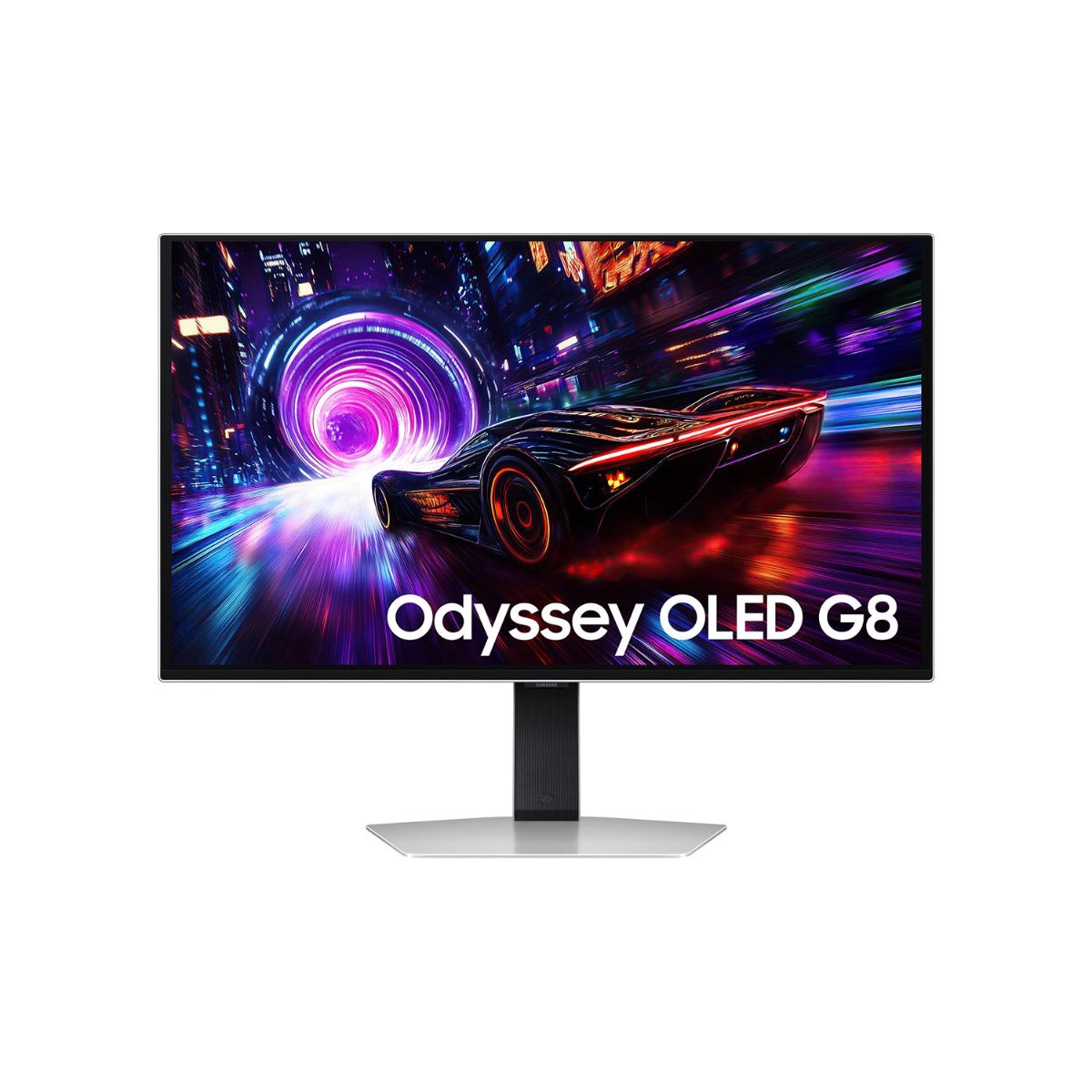 LS32FG810SUXEN, 32 ", OLED, 4K, 16:9, 240 Hz, 0.03 ms, 3840 x 2160 pixels, 260 cd/m², HDMI ports quantity 2, Silver