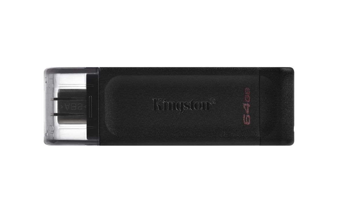 DataTraveler 70, 64 GB, USB Type-C, Black