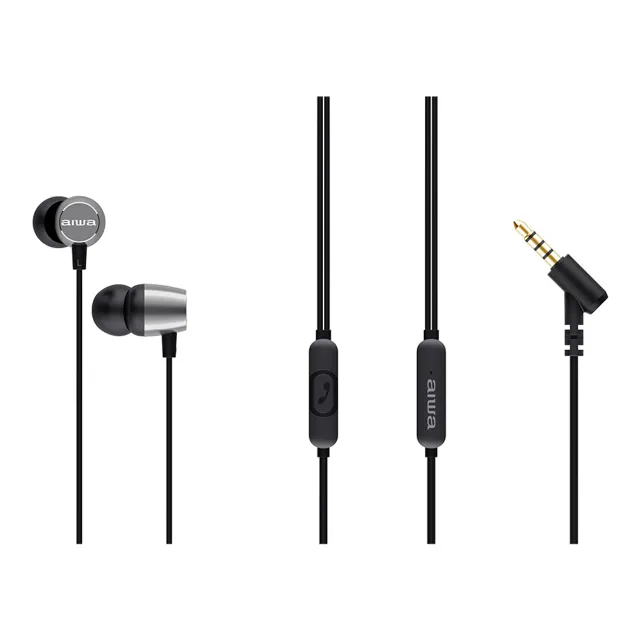 AIWA In-Ear austiņas, sudraba