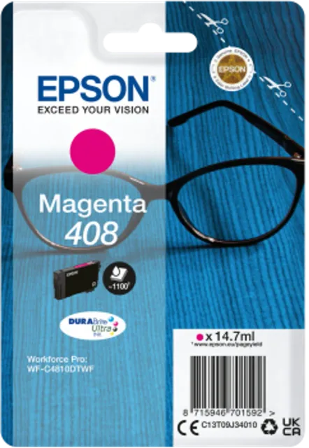 Epson DURABrite Ultra 408L | Ink cartrige | Magenta
