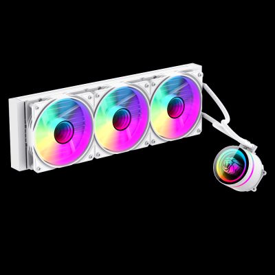 Gamemax CPU Liquid Cooler, ICEBURG 360 INFINITY WH, White