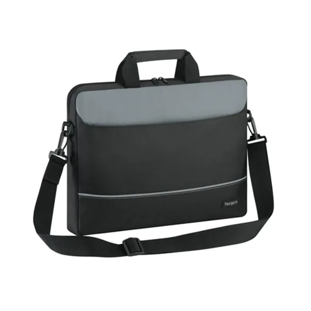 Targus | Intellect | Fits up to size 15.6 " | Messenger - Briefcase | Shoulder strap | Black/Grey