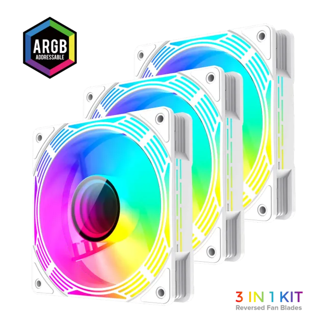 Gamemax Case Fan | KF300R WH | White