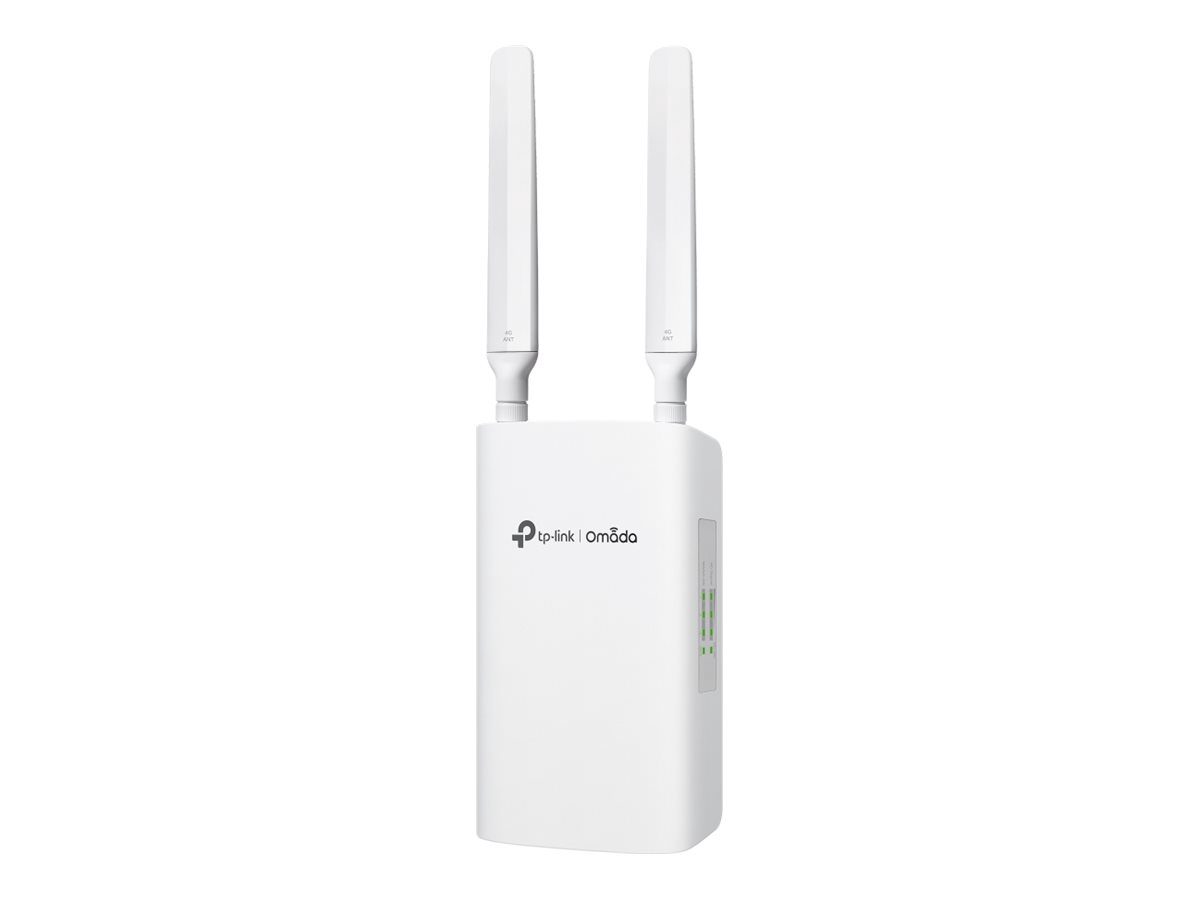 ER703WP-4G-Outdoor, Omada 4G+ Cat6 AX3000 Wi-Fi 6 Outdoor/Indoor Gateway, Management, Wall-mountable