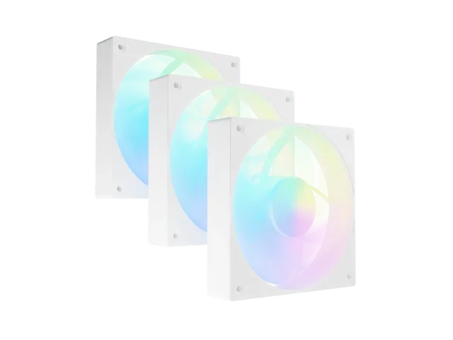 Fury Sai S12 ARGB PWM, 3-pack | Fan | White