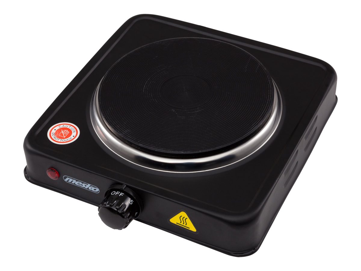 Hob, MS 6508, Number of burners/cooking zones 1, Rotary, Electric, Black