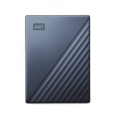 External HDD, WESTERN DIGITAL, My Passport Ultra, 4TB, USB 3.0, Colour Blue, WDBFTM0040BBL-WESN