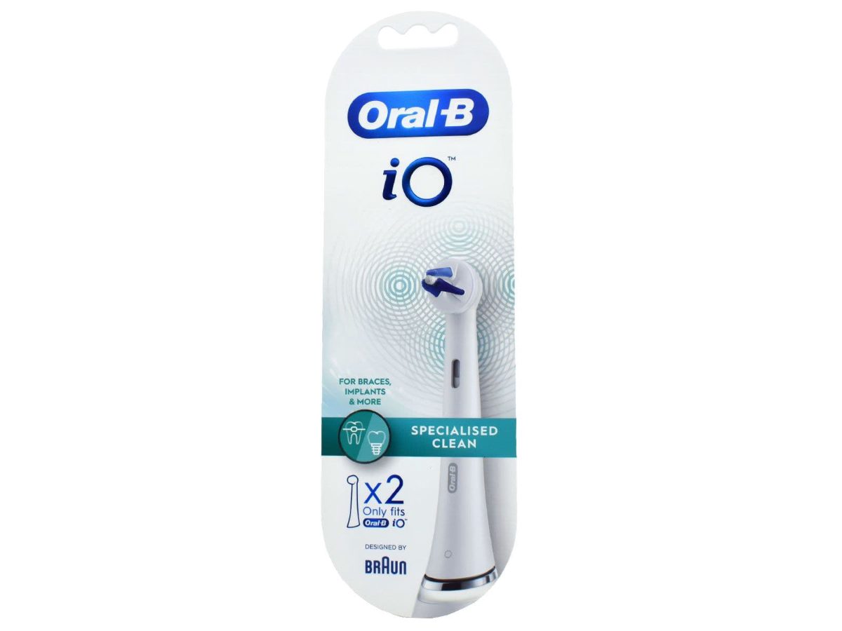 BRAUN Specialised Clean White nomaināmie zobu birstes uzgaļi, 2 gab.