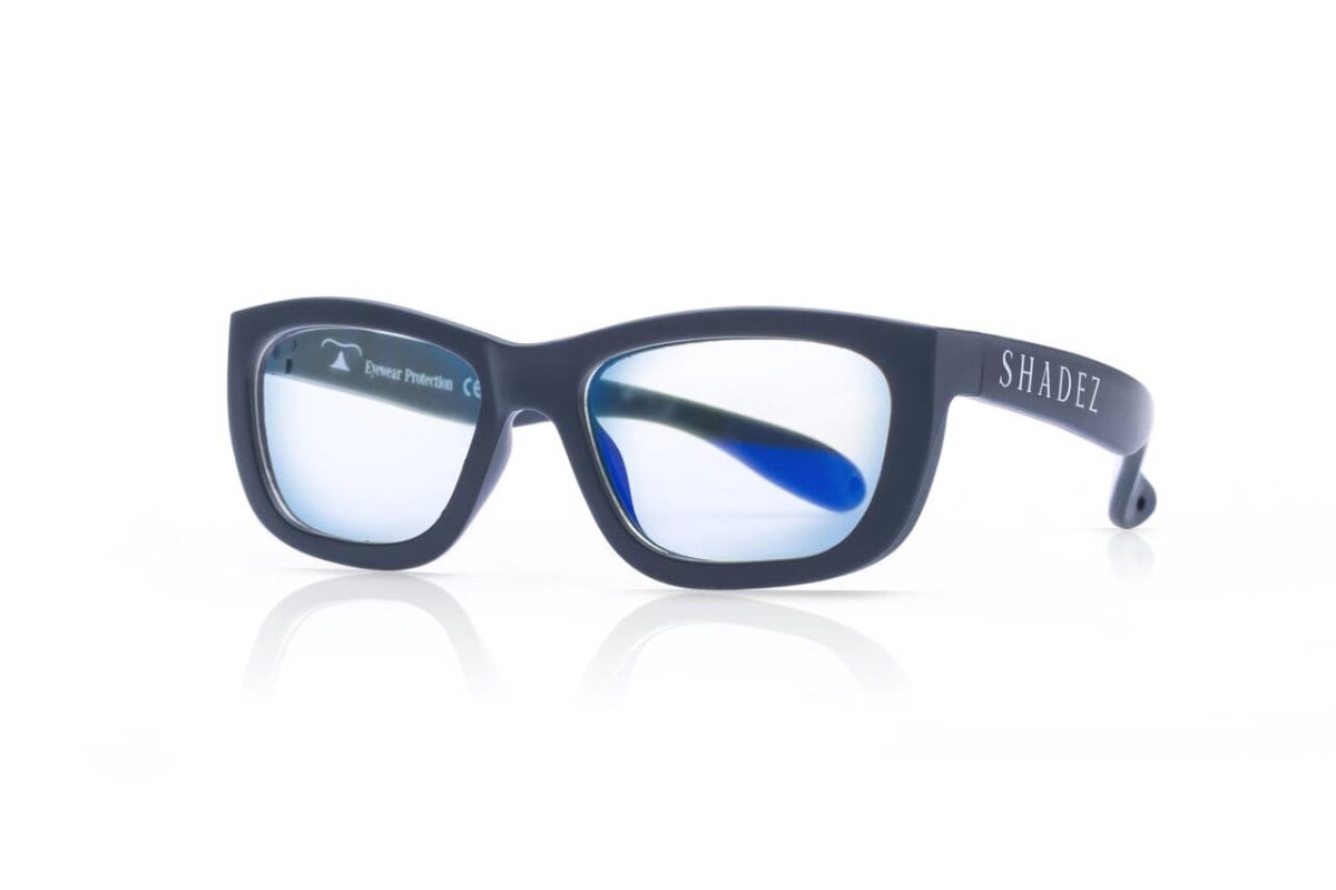 SHADEZ Blue Light Grey Teeny bērnu brilles digitālajām ierīcēm, 7-16 gadi