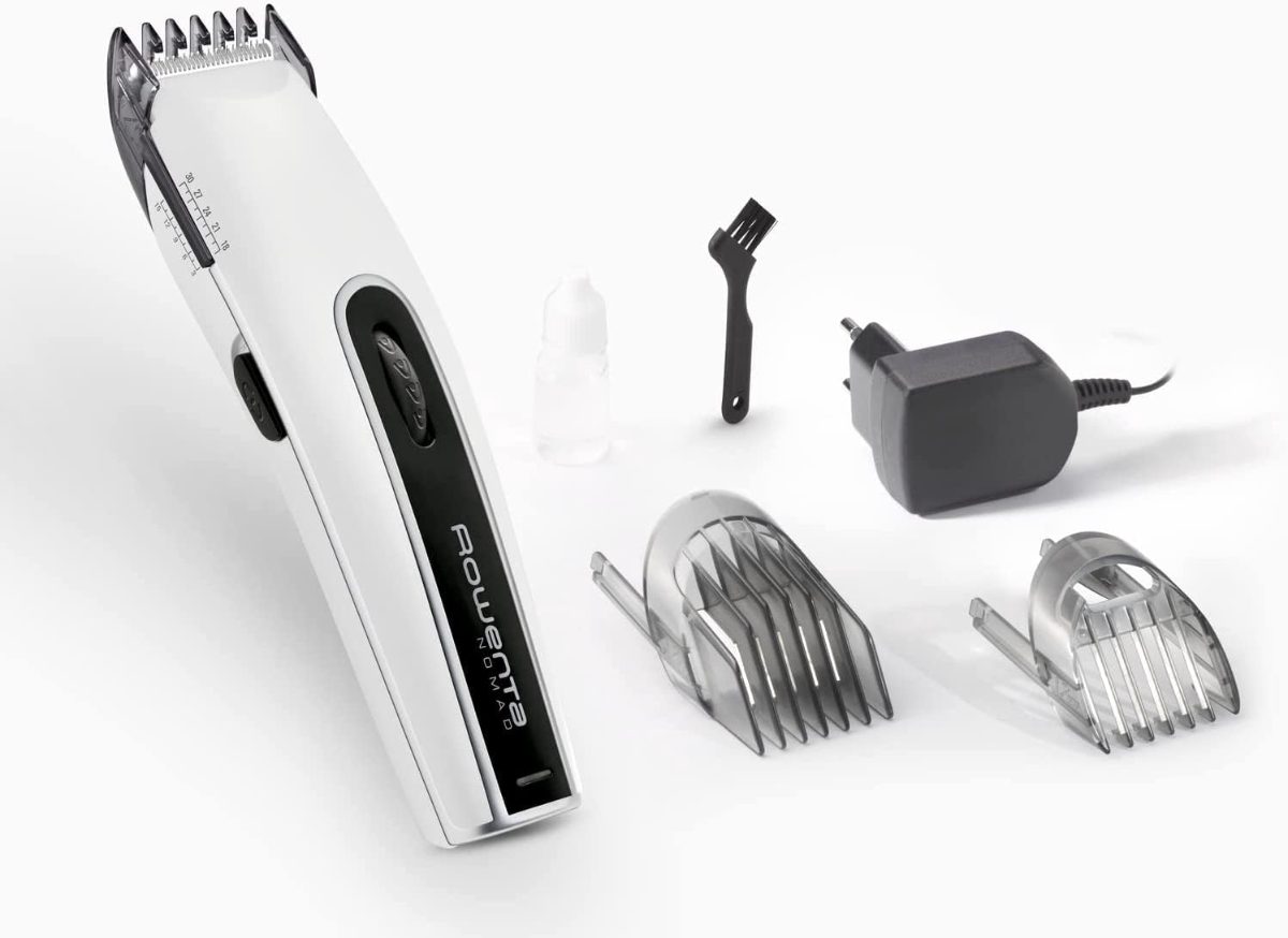 Hair Clipper, TN1400F0, Cordless, Number of length steps 19, White/Black